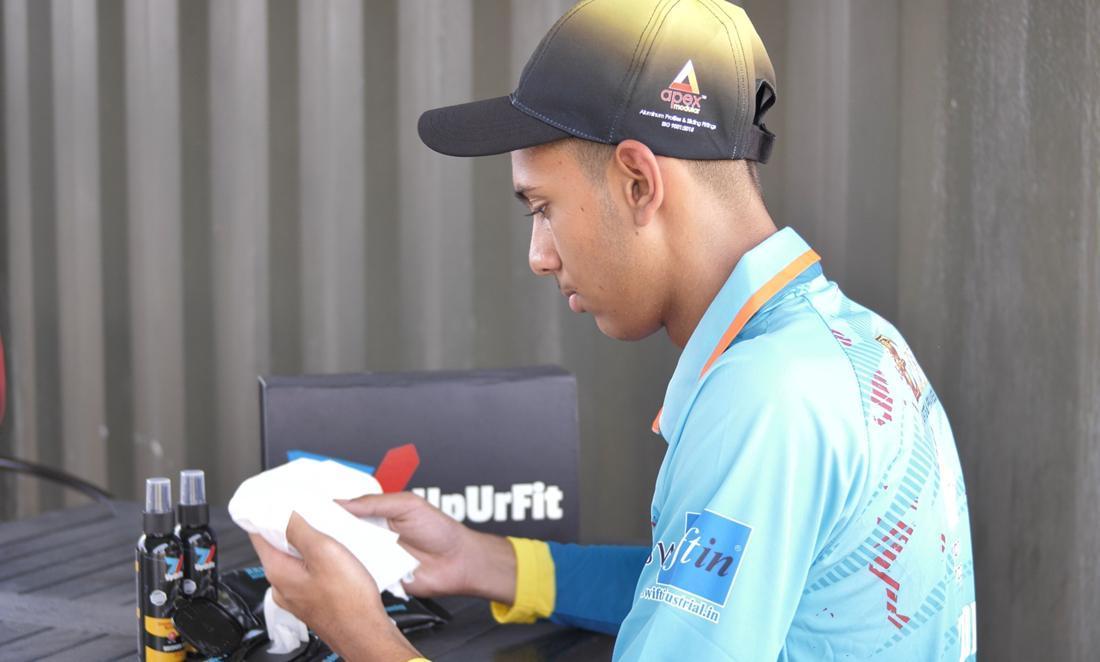 Player using a partner's recovery product